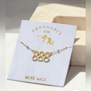 JACKIE MACK, Abundance Necklace,  Angel Number 888- NWOT